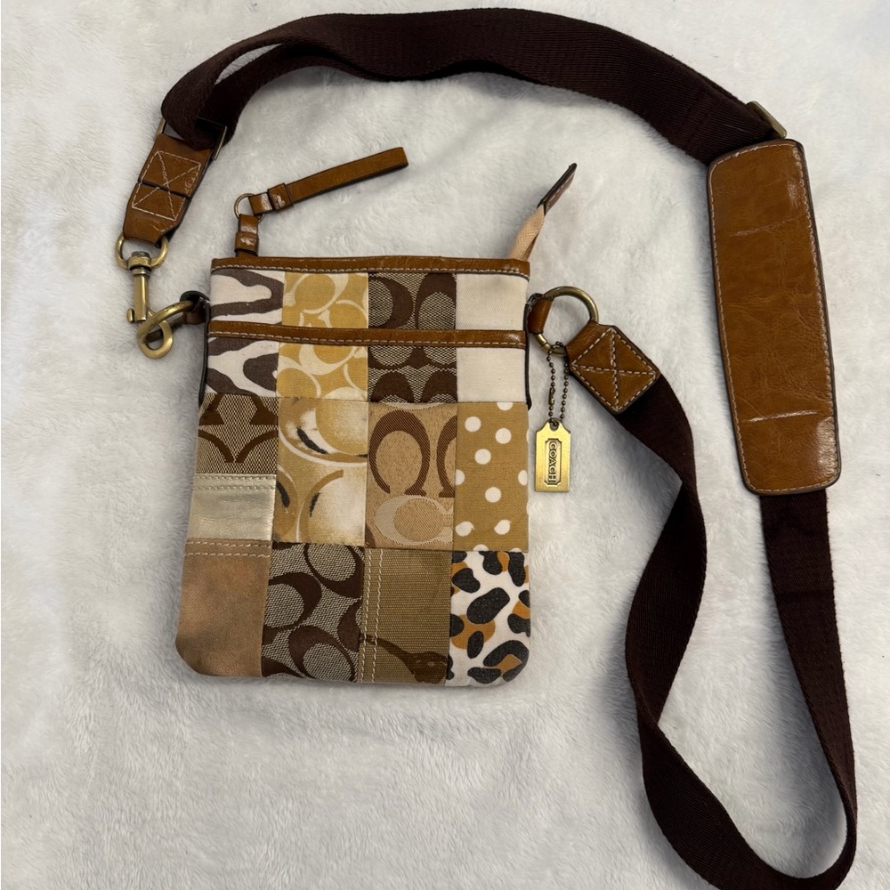 Coach Patchwork Legacy Collection Y2K Swingpack C… - image 1